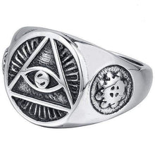 Load image into Gallery viewer, Rings Eye of Providence Rings [2 Variants]
