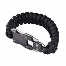 Load image into Gallery viewer, Bracelets Paracord Survival Bracelet