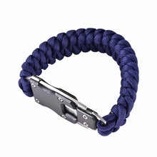 Load image into Gallery viewer, Bracelets Paracord Survival Bracelet