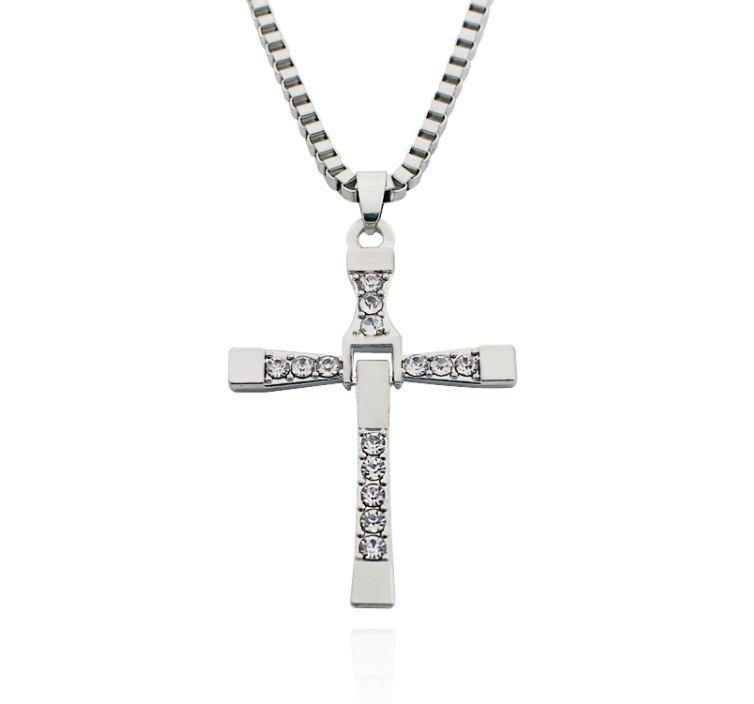 Dominic Toretto Cross Necklace Fast Furious Cross Necklace
