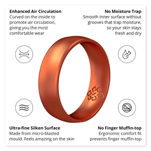 Load image into Gallery viewer, Rings Unisex Copper Silicone Ring