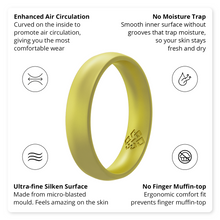Load image into Gallery viewer, Rings Peridot Green Silicone Ring For Women