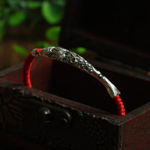 Load image into Gallery viewer, Bracelets Lucky Sterling Silver Koi Protection Bracelet
