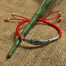 Load image into Gallery viewer, Bracelets Lucky Sterling Silver Koi Protection Bracelet