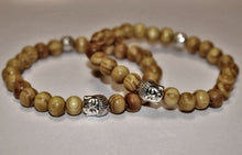 Load image into Gallery viewer, Bracelets Wood Beads Tibetan Buddha Prayer Bracelet
