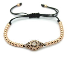 Load image into Gallery viewer, Bracelets 18K Gold Plated Beads and Sun Unisex Bracelet