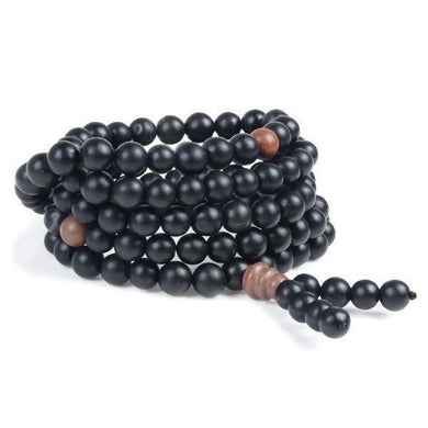 Bracelets Bian Stone Healing Mala Beads