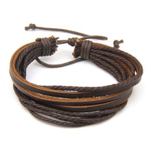 Load image into Gallery viewer, Bracelets Multilayer Unisex Leather Bracelet
