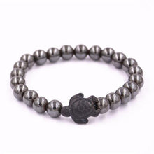 Load image into Gallery viewer, Bracelets Sea Turtle Lava Stone Bracelets
