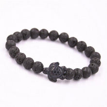 Load image into Gallery viewer, Bracelets Sea Turtle Lava Stone Bracelets