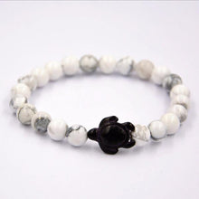 Load image into Gallery viewer, Bracelets Sea Turtle Lava Stone Bracelets