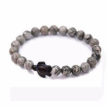 Load image into Gallery viewer, Bracelets Sea Turtle Lava Stone Bracelets