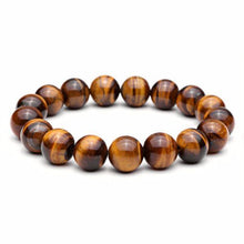Load image into Gallery viewer, Bracelets Tiger Eye Natural Lava Stone Beads Bracelets