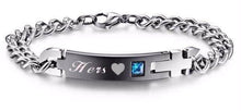 Load image into Gallery viewer, Bracelets &#39;His&#39; and &#39;Hers&#39; Stainless Couples Bracelet
