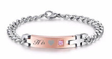 Load image into Gallery viewer, Bracelets 'His' and 'Hers' Stainless Couples Bracelet