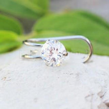 Load image into Gallery viewer, Earrings Stainless Steel Clip-On Cartilage CZ Earring