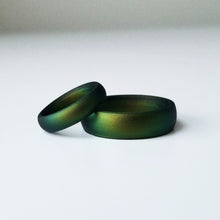 Load image into Gallery viewer, Rings Northern Lights Green Silicone Unisex Ring