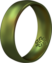 Load image into Gallery viewer, Rings Northern Lights Green Silicone Unisex Ring