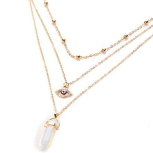 Load image into Gallery viewer, Necklaces All Seeing Eye Multilayer Choker Necklace