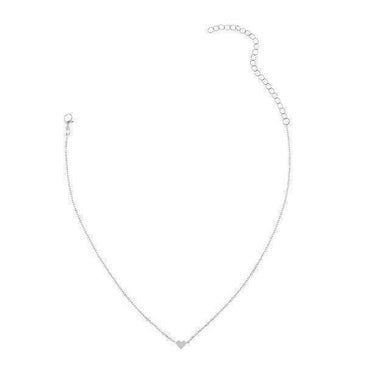 Necklaces Dainty Heart Chain Choker Necklace