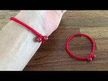 Load and play video in Gallery viewer, Original Lucky Ceramic Red String Bracelets [Set of 2]
