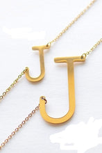Load image into Gallery viewer, Necklaces Mini Initial Necklace