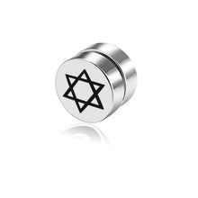 Load image into Gallery viewer, Earrings Rock Strong Magnet Ear Stud
