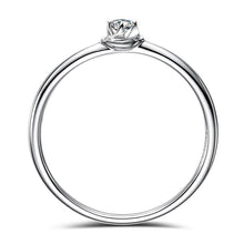 Load image into Gallery viewer, Rings 18K White Gold .05CT Diamond Ring
