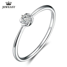 Load image into Gallery viewer, Rings 18K White Gold .05CT Diamond Ring