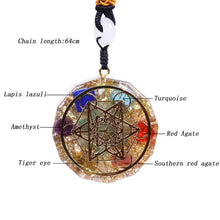 Load image into Gallery viewer, Necklaces Natural Stone Wealth Chakra Amulet Necklace