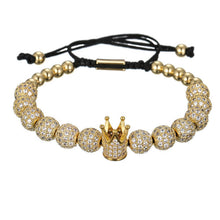 Load image into Gallery viewer, Bracelets 3Pcs/Set Bracelet Jewelry CZ Moon Crown Beads