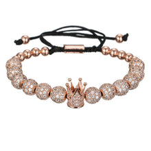 Load image into Gallery viewer, Bracelets 3Pcs/Set Bracelet Jewelry CZ Moon Crown Beads