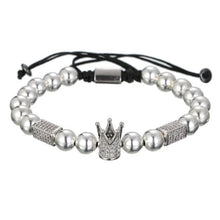 Load image into Gallery viewer, Bracelets 3Pcs/Set Bracelet Jewelry CZ Moon Crown Beads