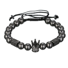 Load image into Gallery viewer, Bracelets 3Pcs/Set Bracelet Jewelry CZ Moon Crown Beads