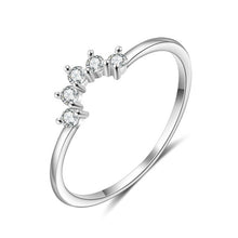 Load image into Gallery viewer, Rings Sterling Silver Round White Opal Ring