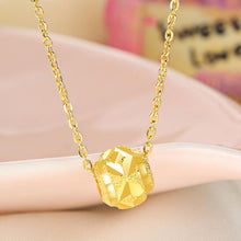 Load image into Gallery viewer, Necklaces 24K Pure Gold Ball Pendant Necklace