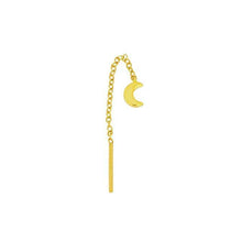 Load image into Gallery viewer, Earrings Hoop Chain Earrings with 925 Sterling Silver