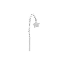 Load image into Gallery viewer, Earrings Hoop Chain Earrings with 925 Sterling Silver