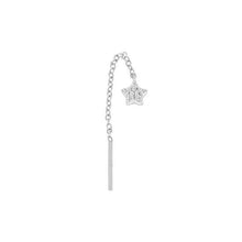 Load image into Gallery viewer, Earrings Hoop Chain Earrings with 925 Sterling Silver