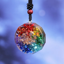 Load image into Gallery viewer, Necklaces Orgonite Pendant Om Symbol Necklace Chakra Healing Energy