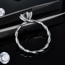 Load image into Gallery viewer, Rings 1CT Moissanite Diamond Silver Ring