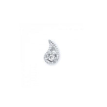 Load image into Gallery viewer, Earrings Geometric Crystal Zirconia Stud Earrings with 925 Sterling Silver