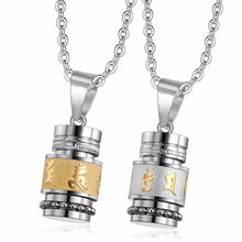 Load image into Gallery viewer, Necklaces Stainless Steel Buddhism Necklace