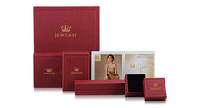 Load image into Gallery viewer, Earrings Natural Hibiscus Stone 18K Pure 750 Solid Gold Earrings