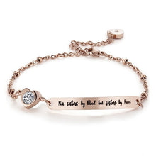 Load image into Gallery viewer, Bracelets Stainless Steel Best Friend Charm Bracelet