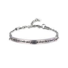 Load image into Gallery viewer, Bracelets Engraved Best Friend Bangle Bracelet