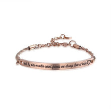 Load image into Gallery viewer, Bracelets Engraved Best Friend Bangle Bracelet