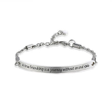 Load image into Gallery viewer, Bracelets Engraved Best Friend Bangle Bracelet