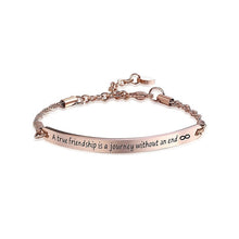 Load image into Gallery viewer, Bracelets Engraved Best Friend Bangle Bracelet