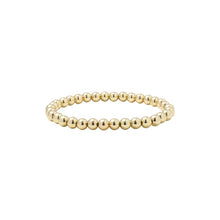 Load image into Gallery viewer, Bracelets Gold Color Big Round Beaded Handmade Chain Bracelet Stack